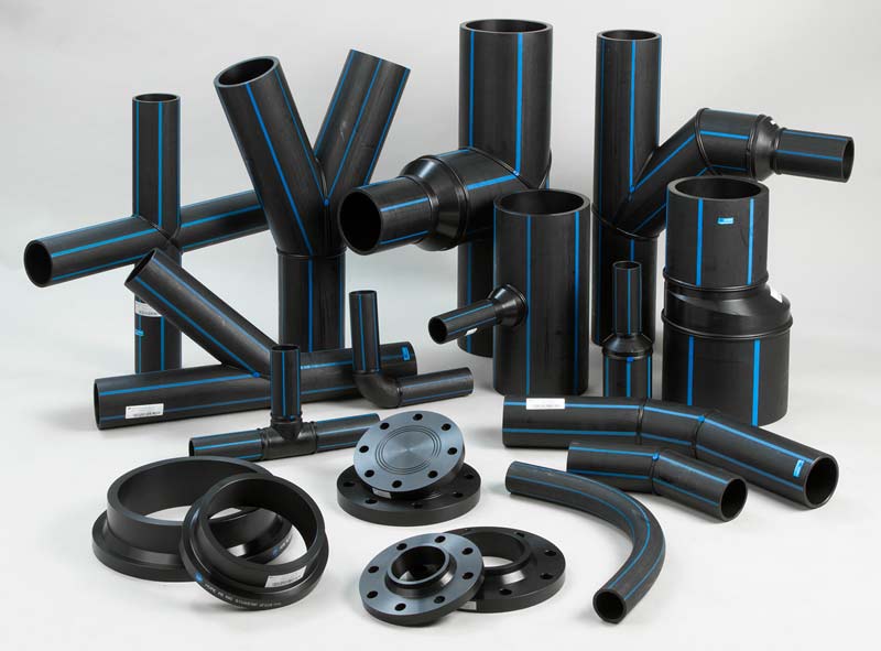 ท่อ HDPE ประปา คาดฟ้า